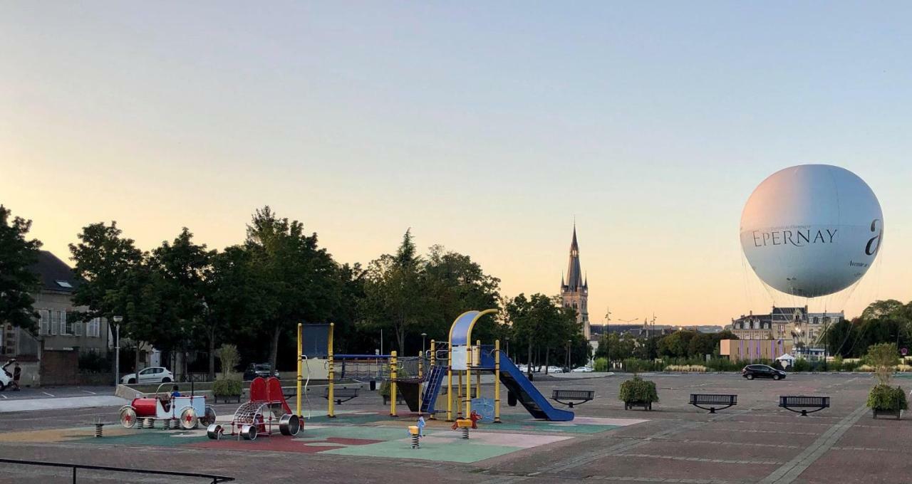 Appartement Aventure A Épernay Dış mekan fotoğraf